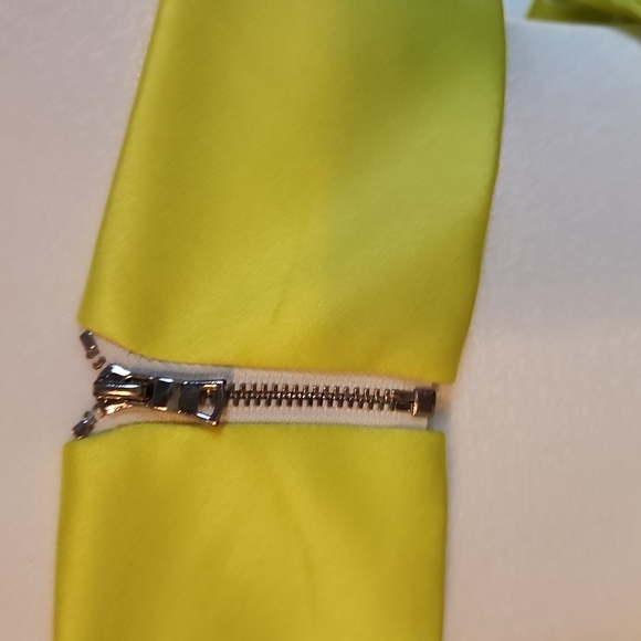 GORGEOUS satin block strapless dress!!! - Picture 4 of 6